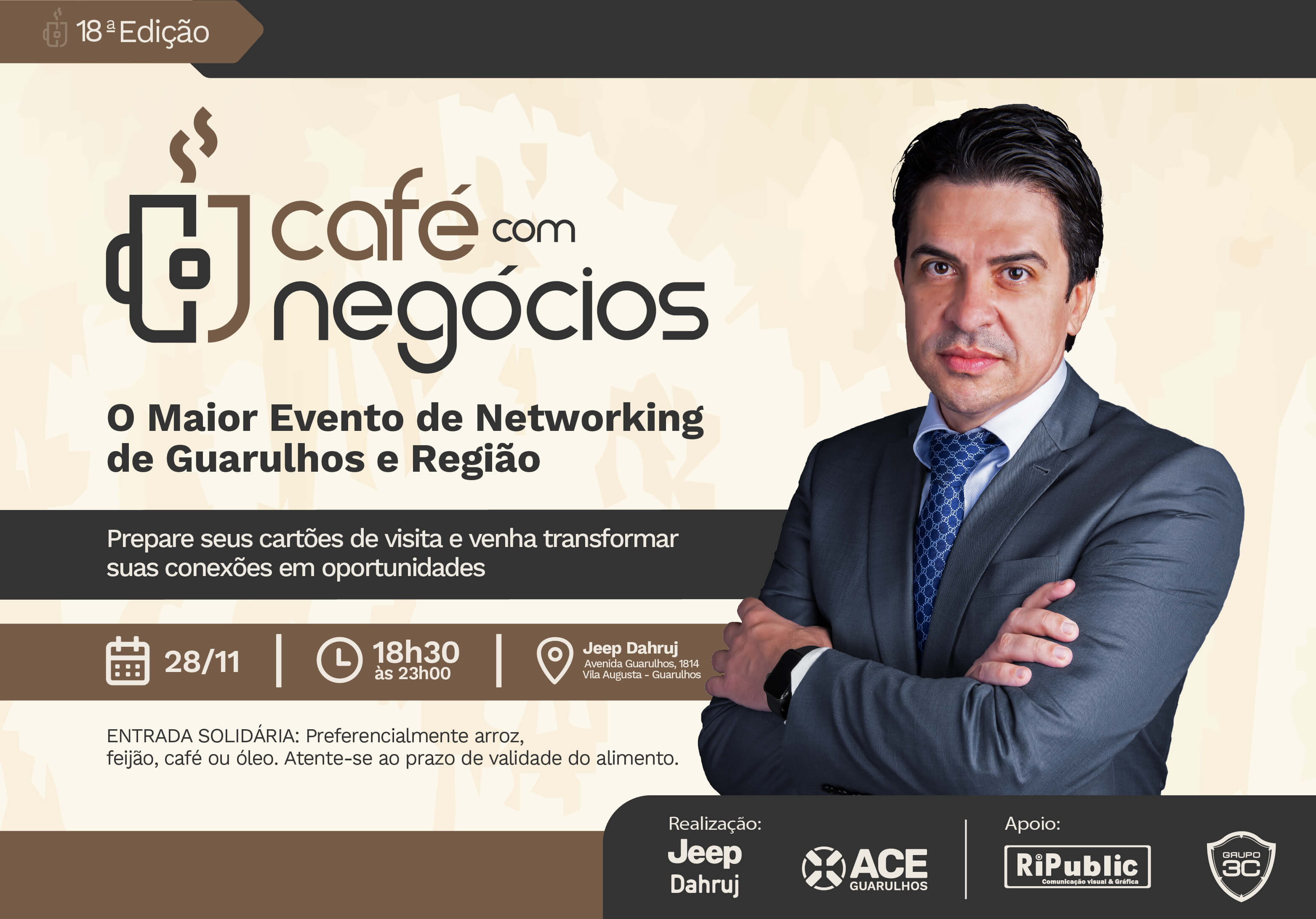 18ª EDIÇÃO CAFÉ COM NEGÓCIOS