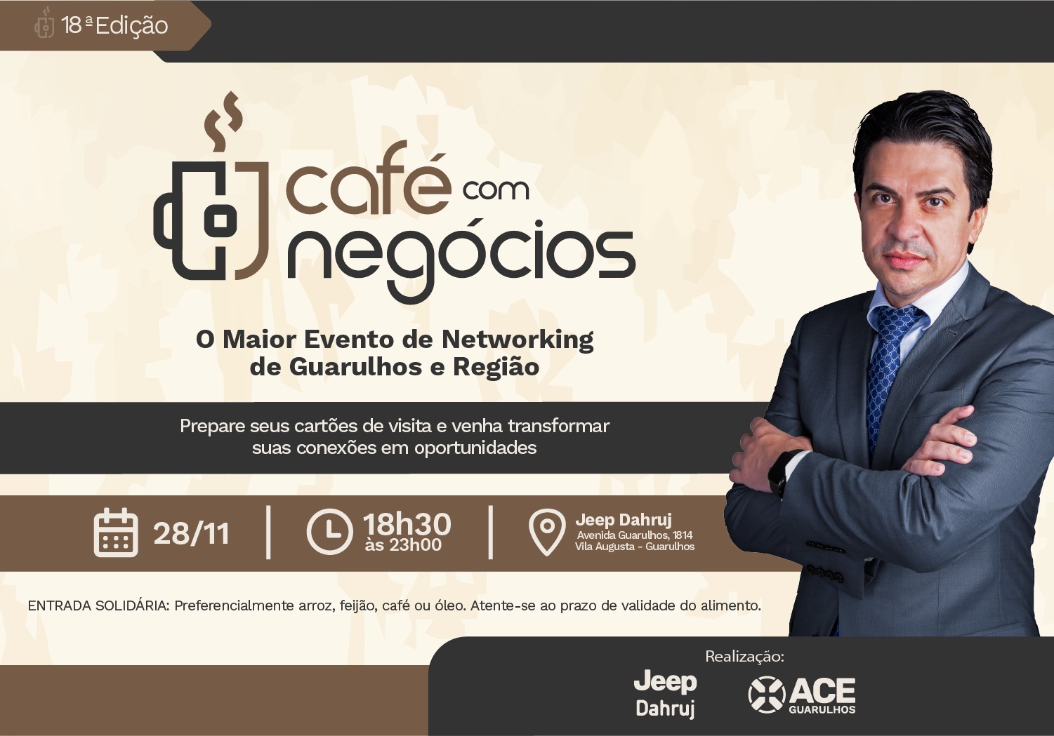 18ª EDIÇÃO CAFÉ COM NEGÓCIOS